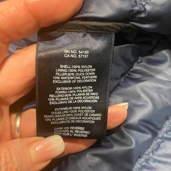 Tommy Hilfiger Natural Down Quilted Packable Puffer Jacket Size CH Small - Picture 6 of 15